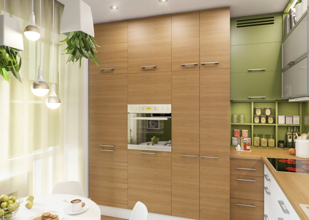 Экостиль в интерьере кухни