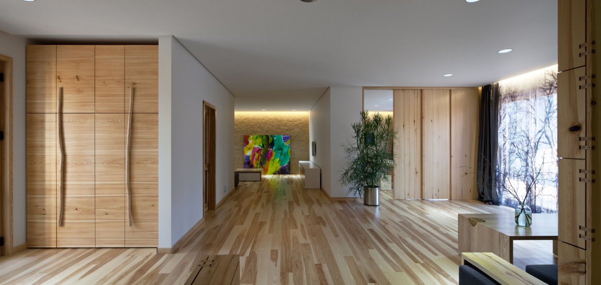 Экостиль в интерьере стеллаж