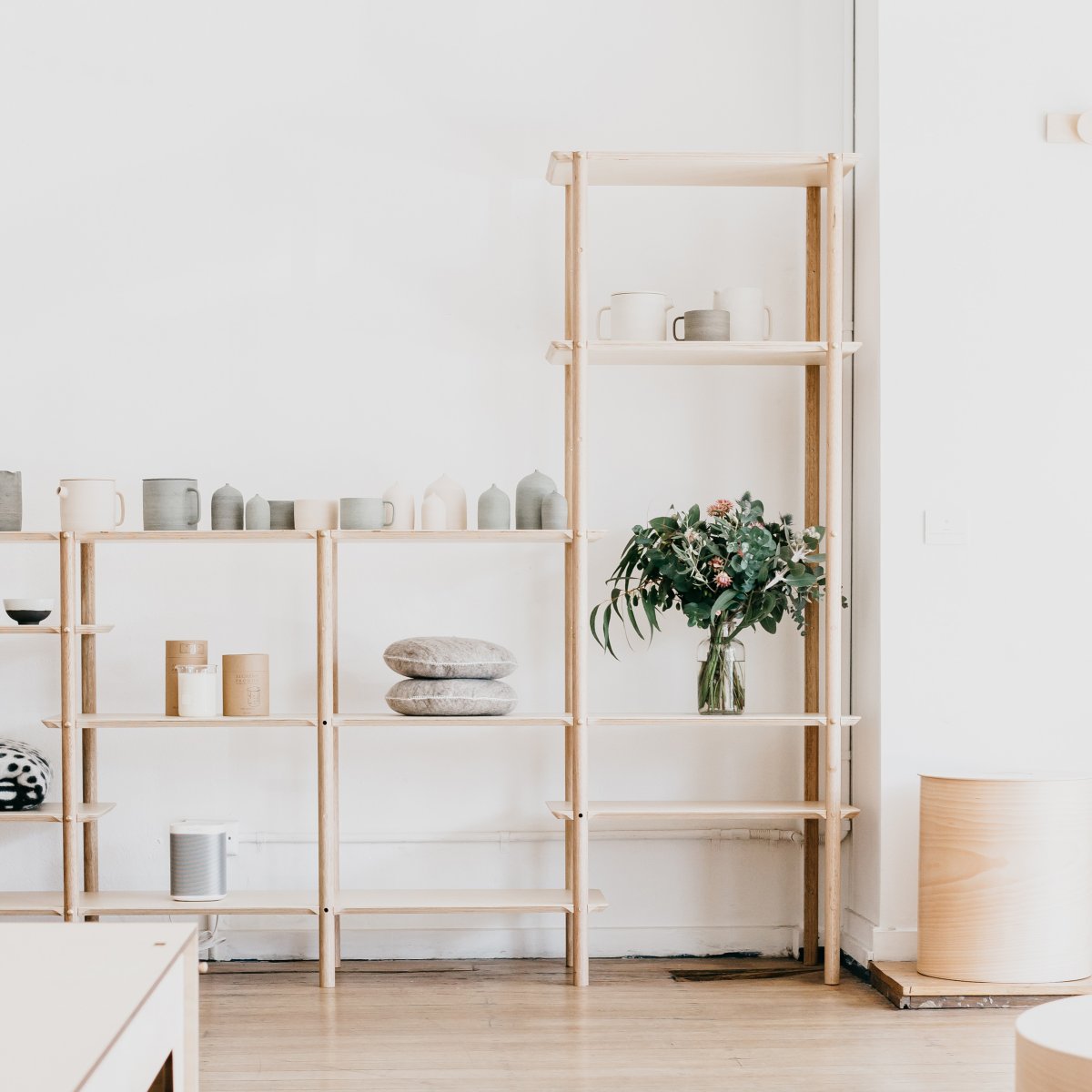 Стеллаж Минимализм круглый