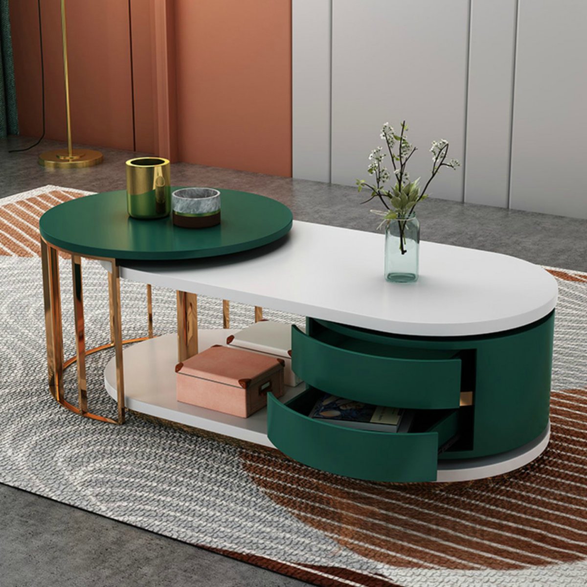 Журнальный столик слэб