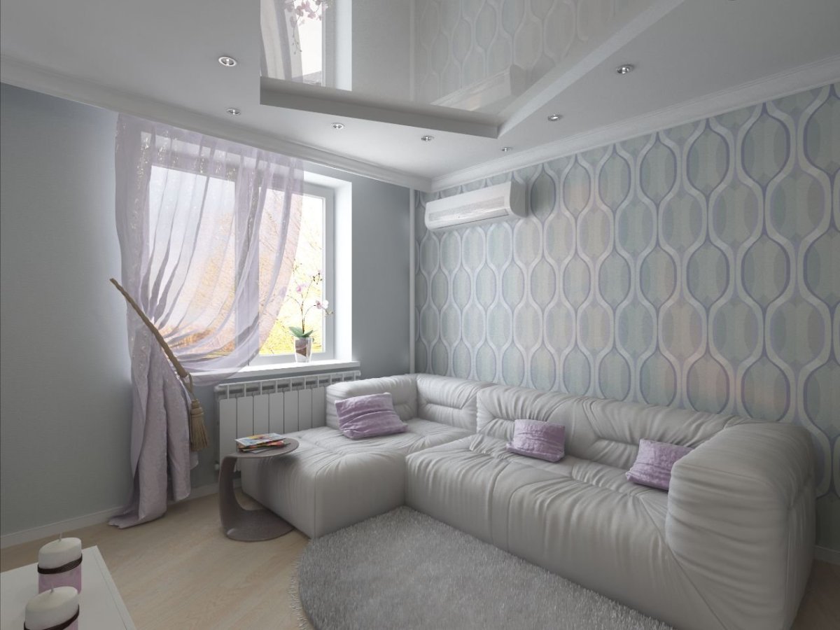 Обои для зала в хрущевку