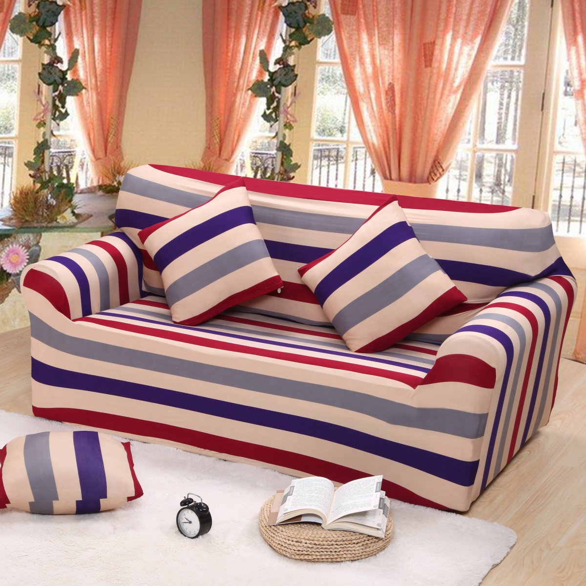 Мягкая мебель в полоску