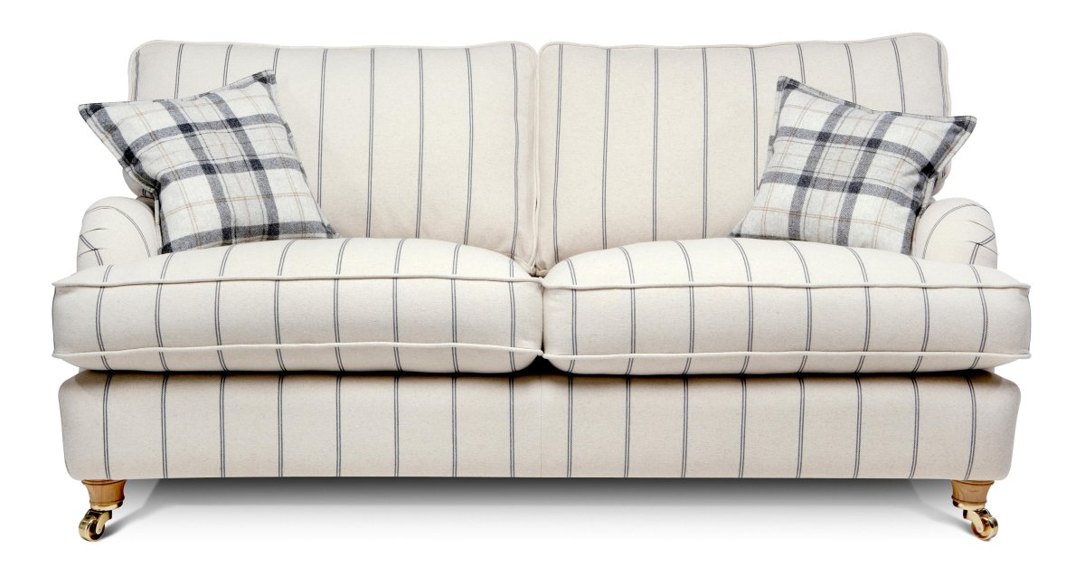 Полосатая ткань для дивана