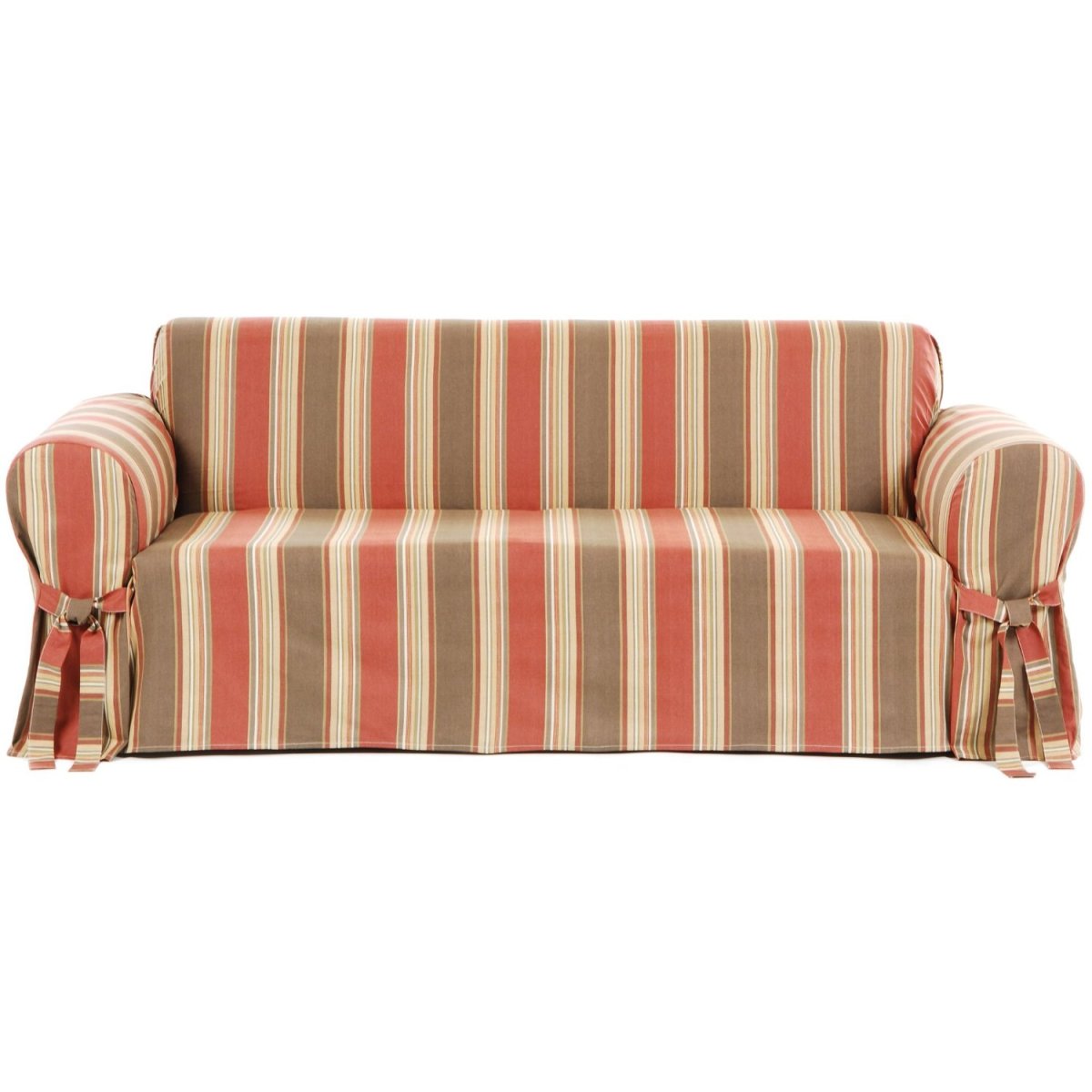 Диван в черно белую полоску