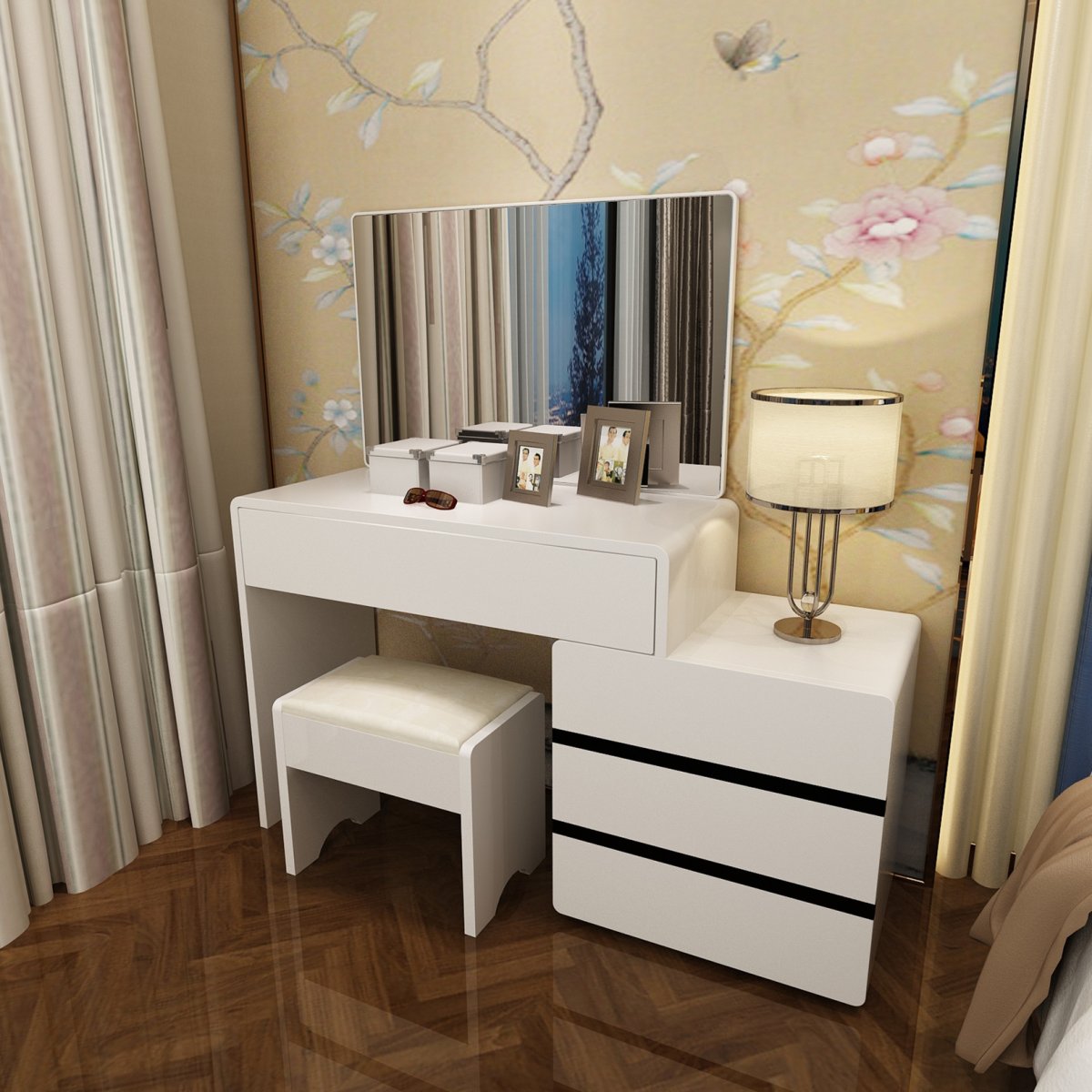 Шкаф с туалетным столиком