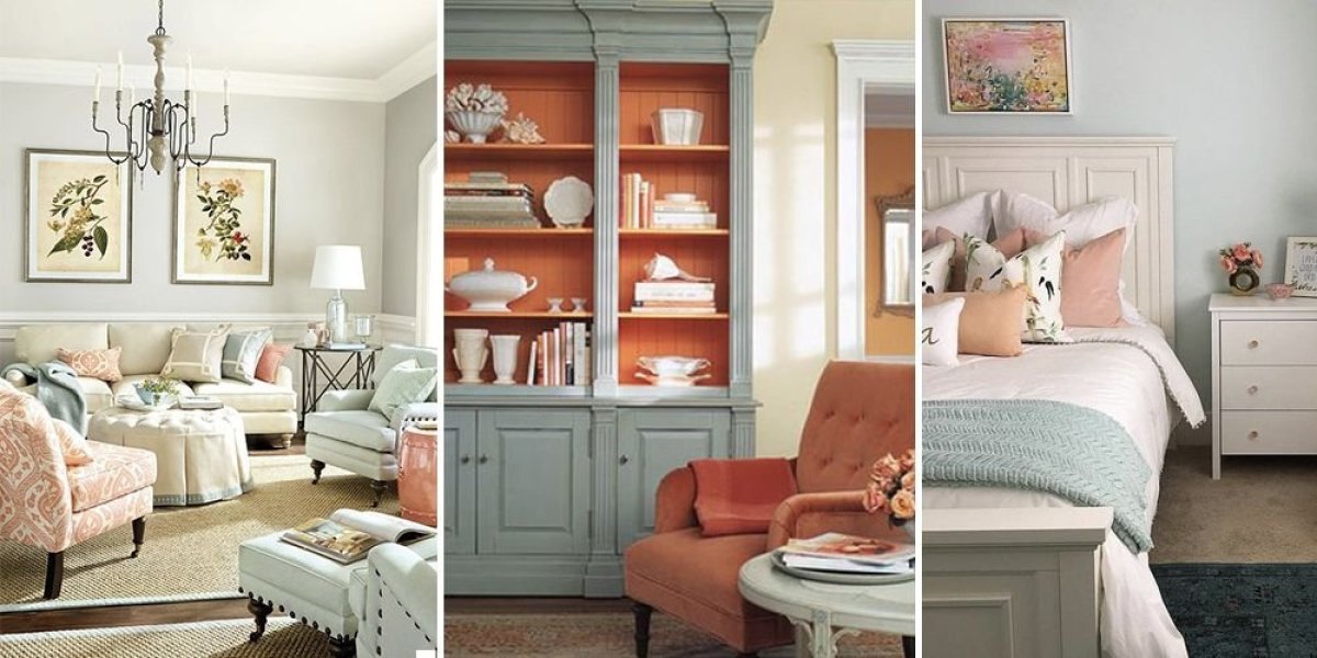 Сочетание цветов в интерьере