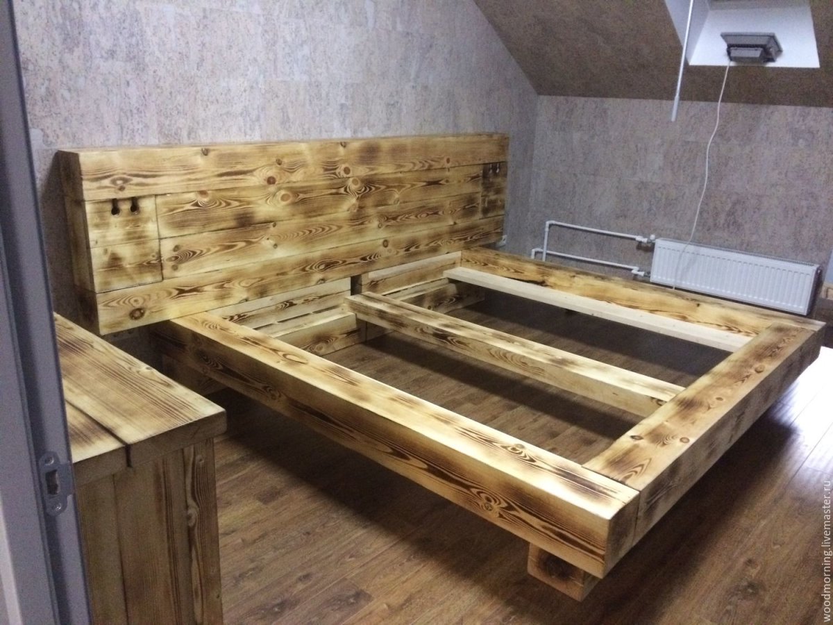 Кровать лофт King Size