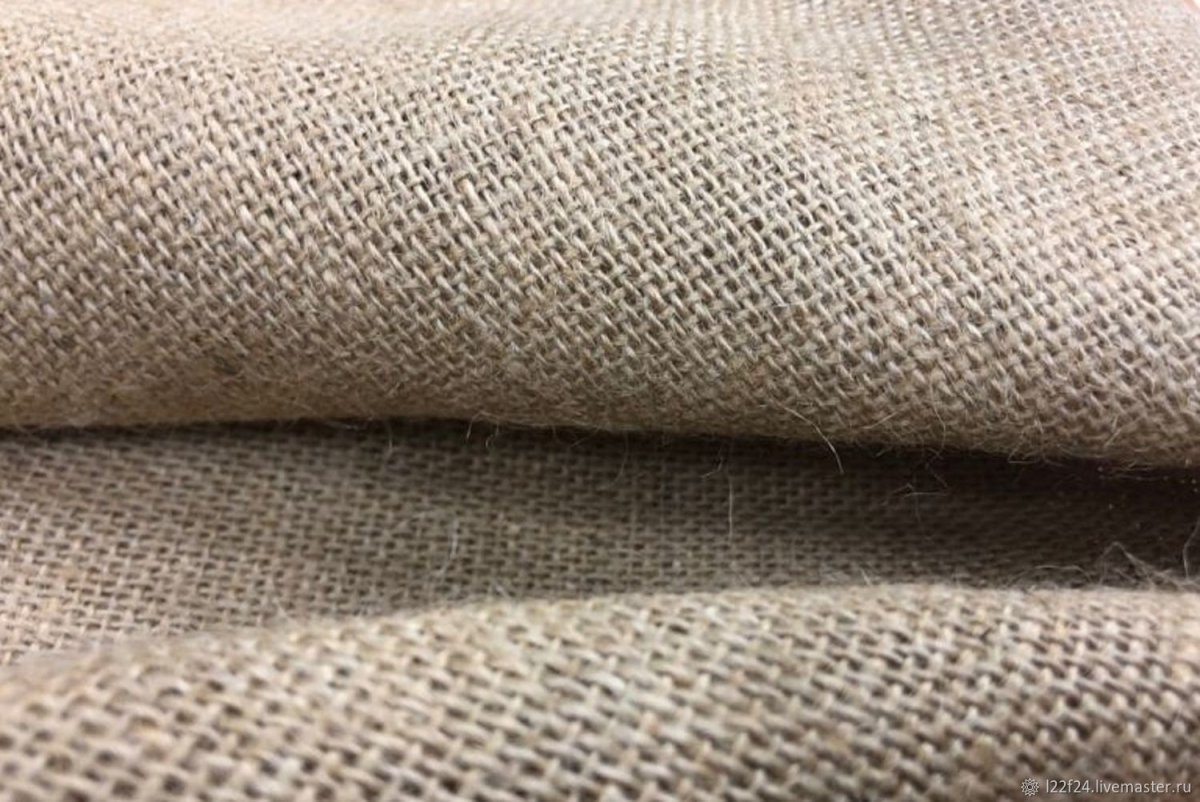 Ткань мешочная (49/60) джут/джут ламинированная