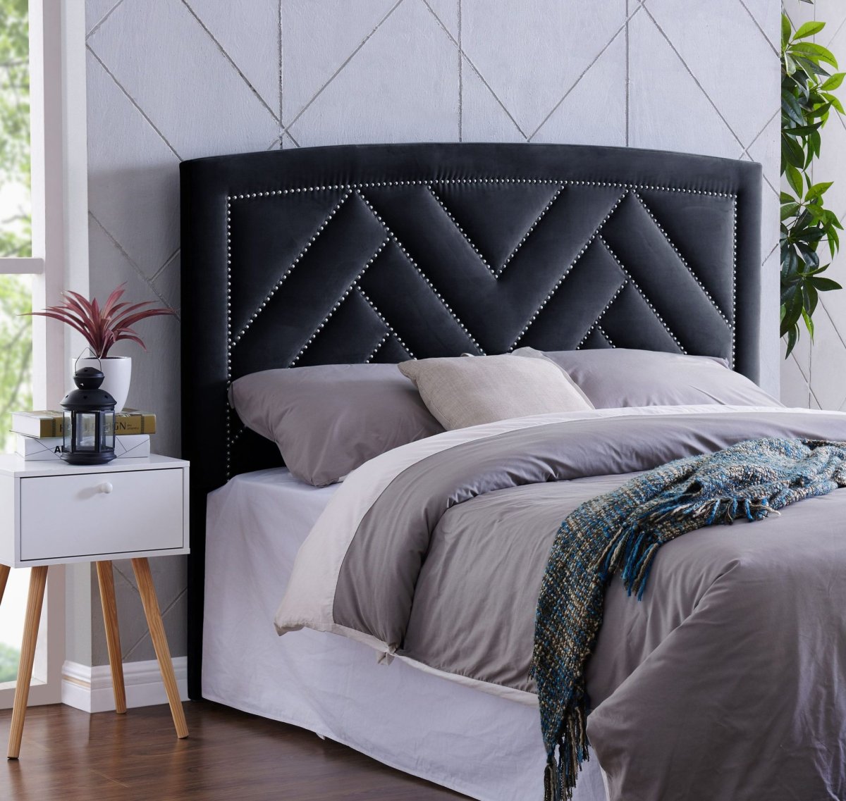 Кровать «Headboard button»