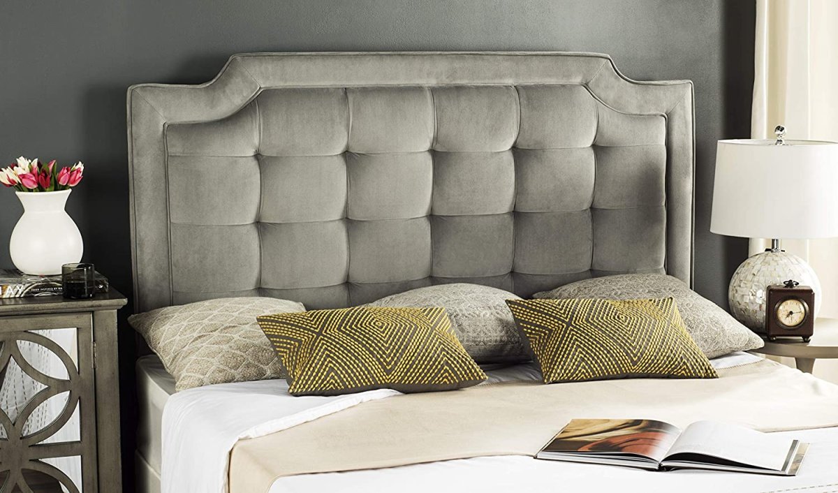 Queen Bed with Arabelle Tufted Headboard
