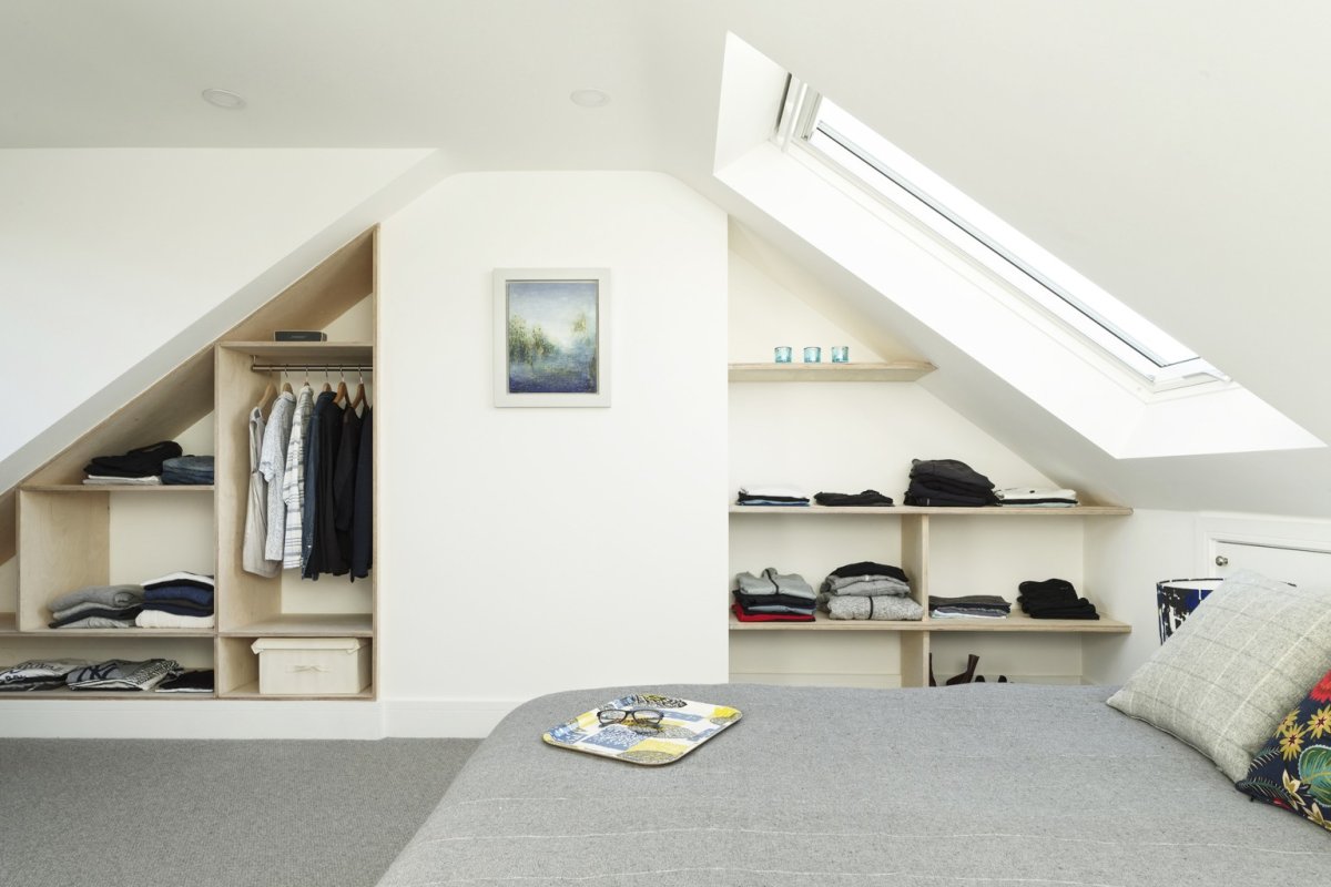 Мансарда в доме спальня игровая