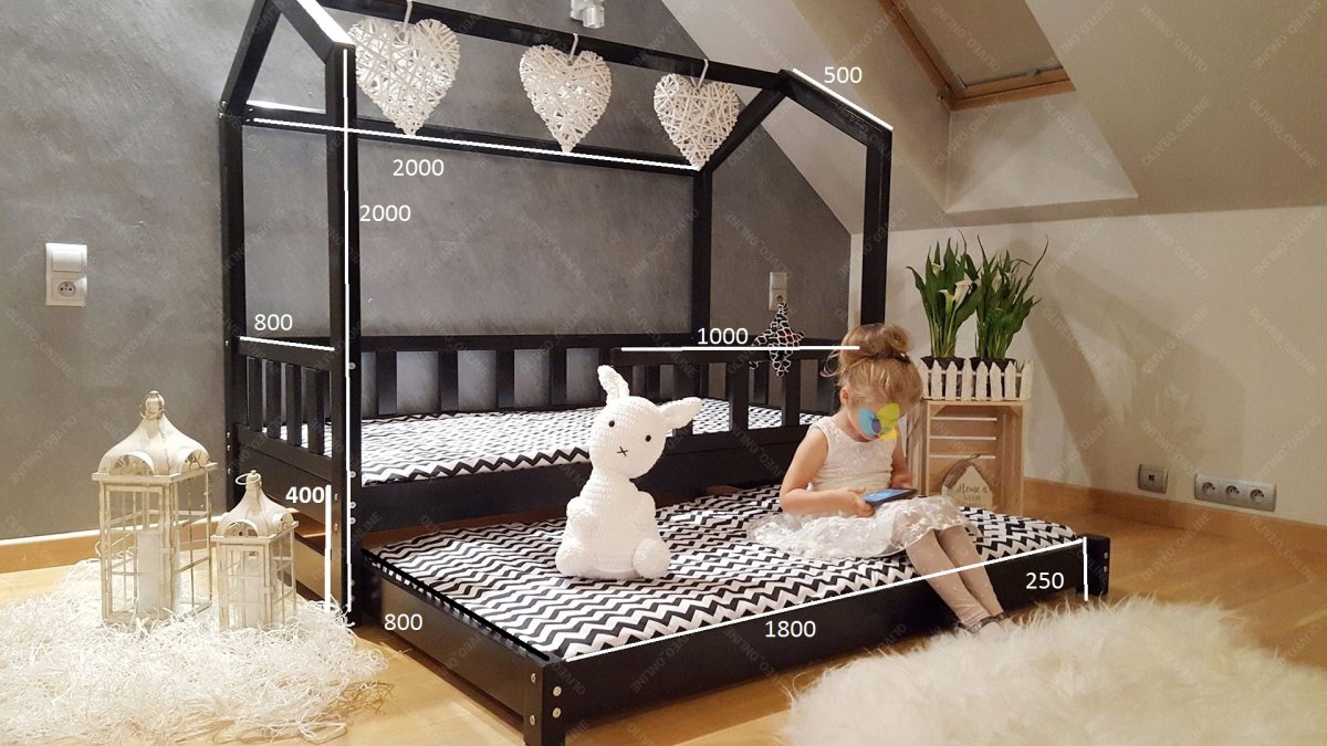 Кроватка домик Хаус Симпл