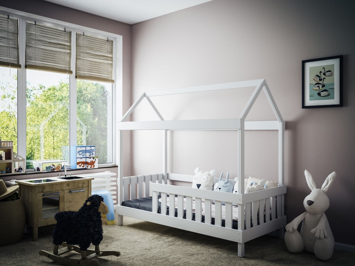 Проект детская кровать домик