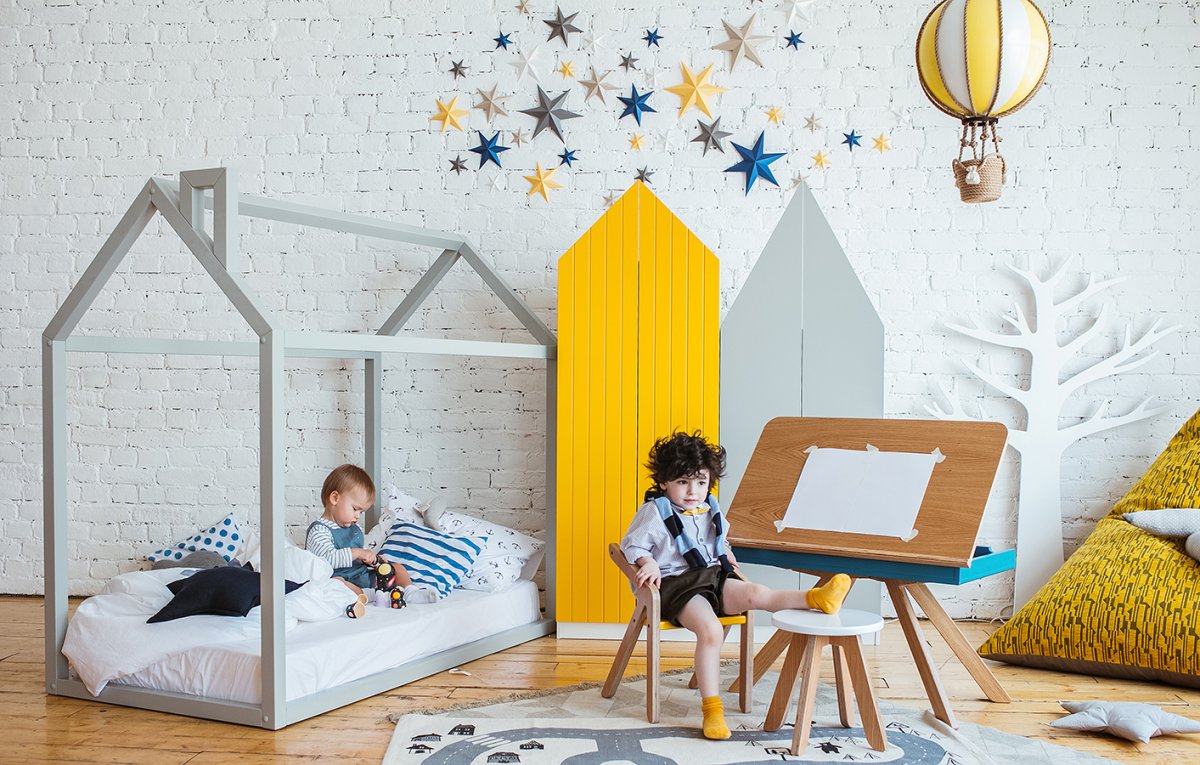 Кроватка домик