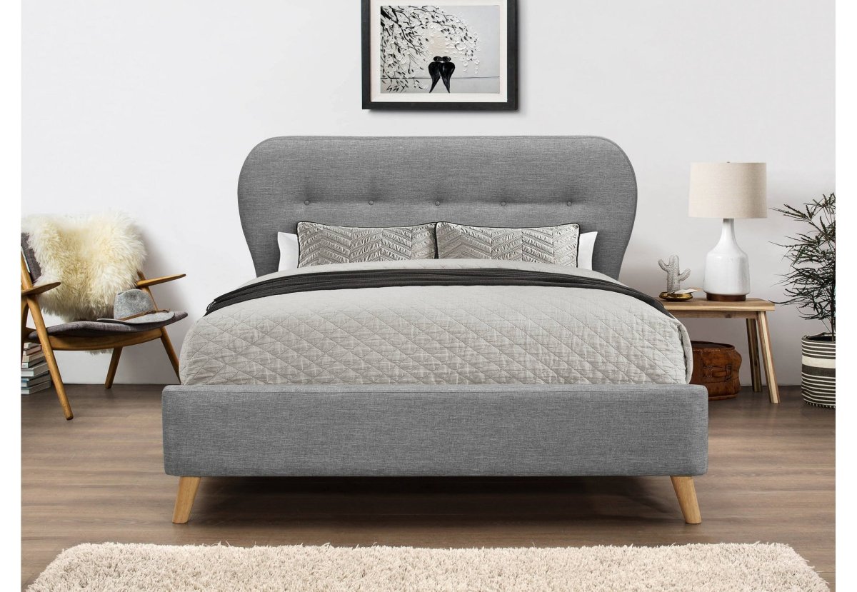 Кровать Скандинавия 140 Grey