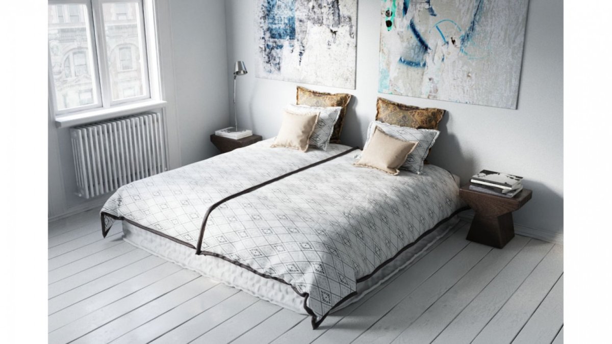 Кровать в норвежском стиле