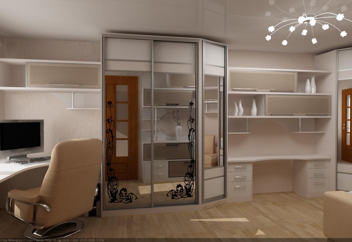 Шкаф купе для подростка