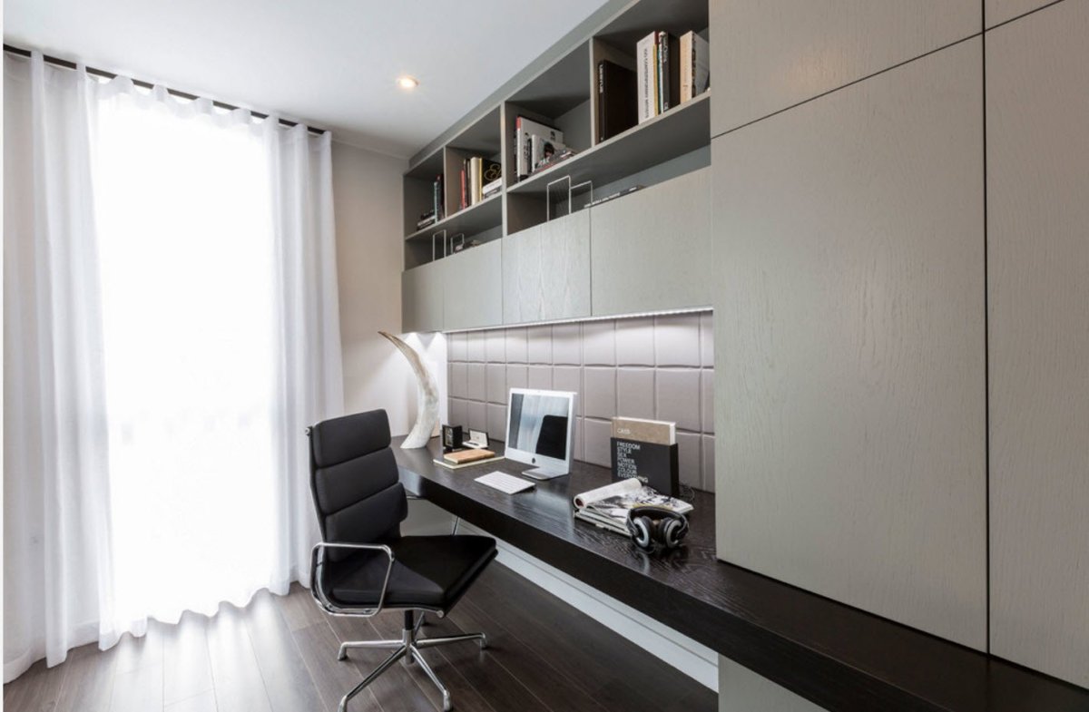 Гостиная с рабочим местом