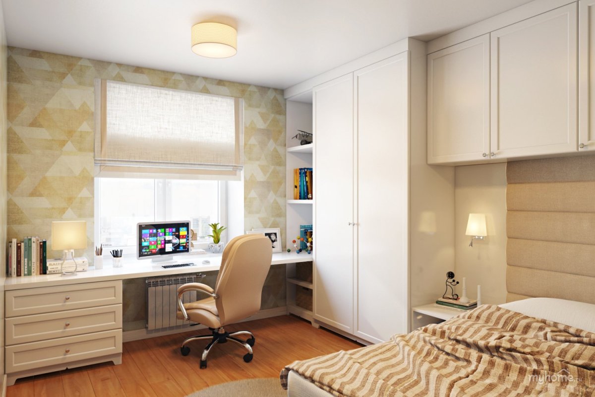 Спальня подростка 11 метров