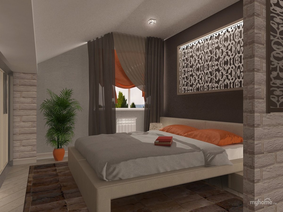 Декор над изголовьем кровати