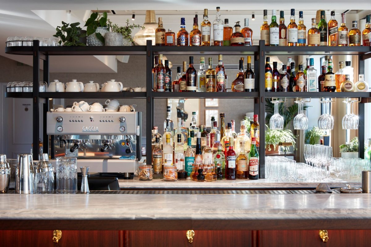 Освещение барной стойки