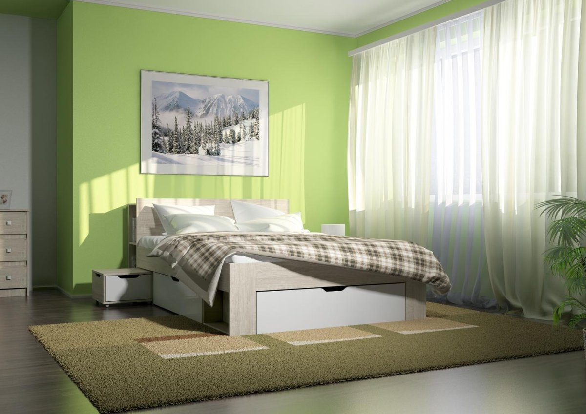 Комната с кроватью