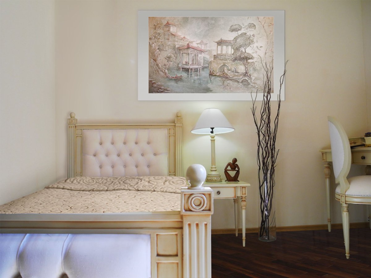 Модульные картины для спальни