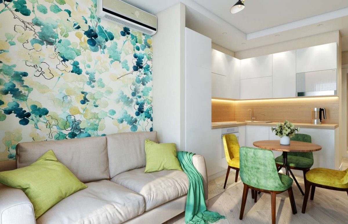 Студия комната 22 кв м