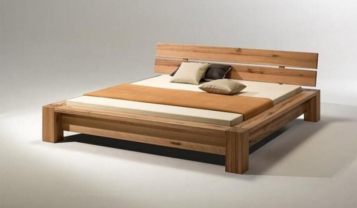 Деревянная кровать Сканди