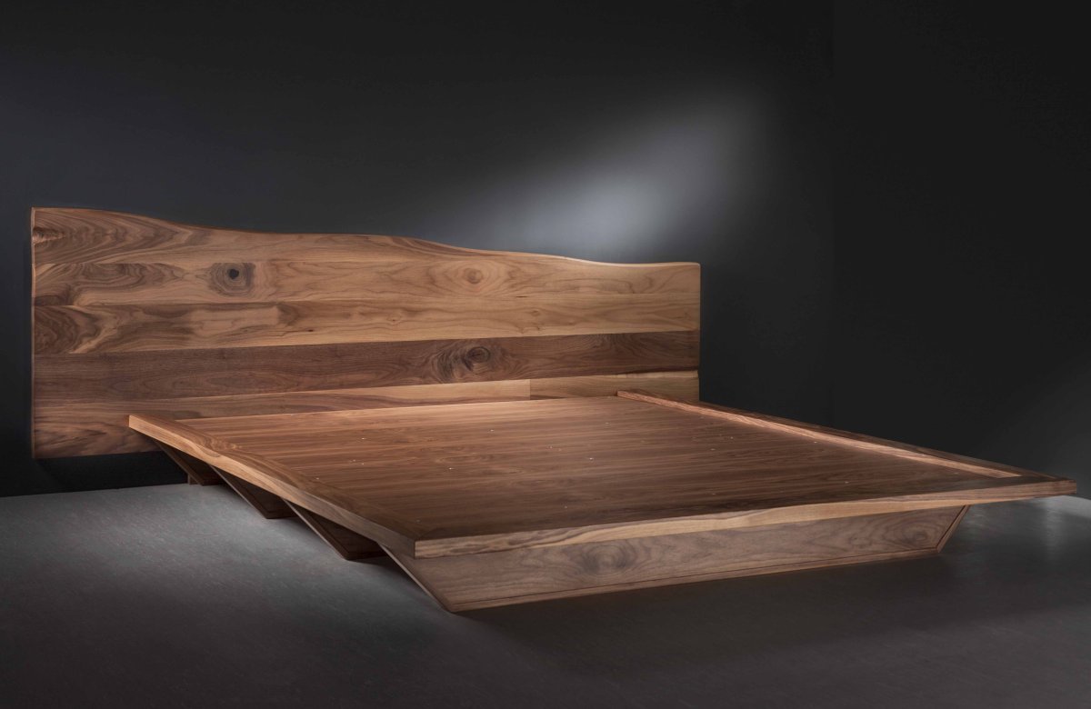 Кровать из слэба лофт