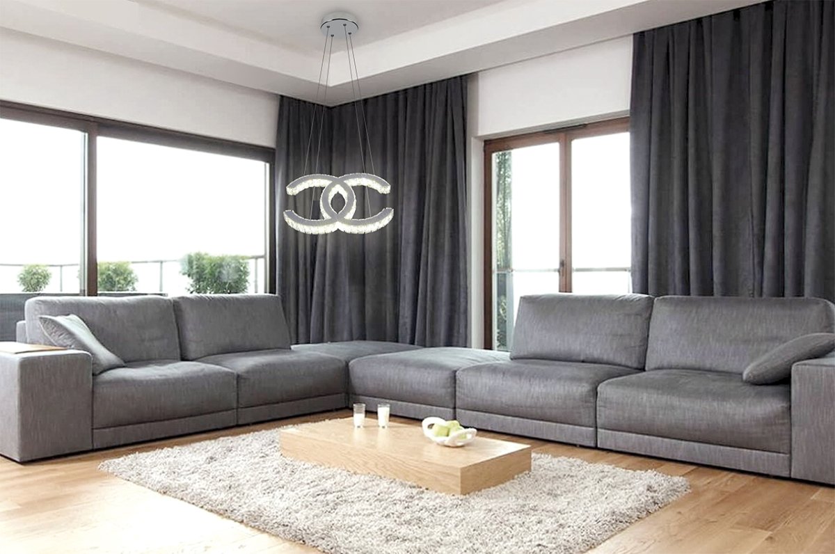 Серые шторы в интерьере