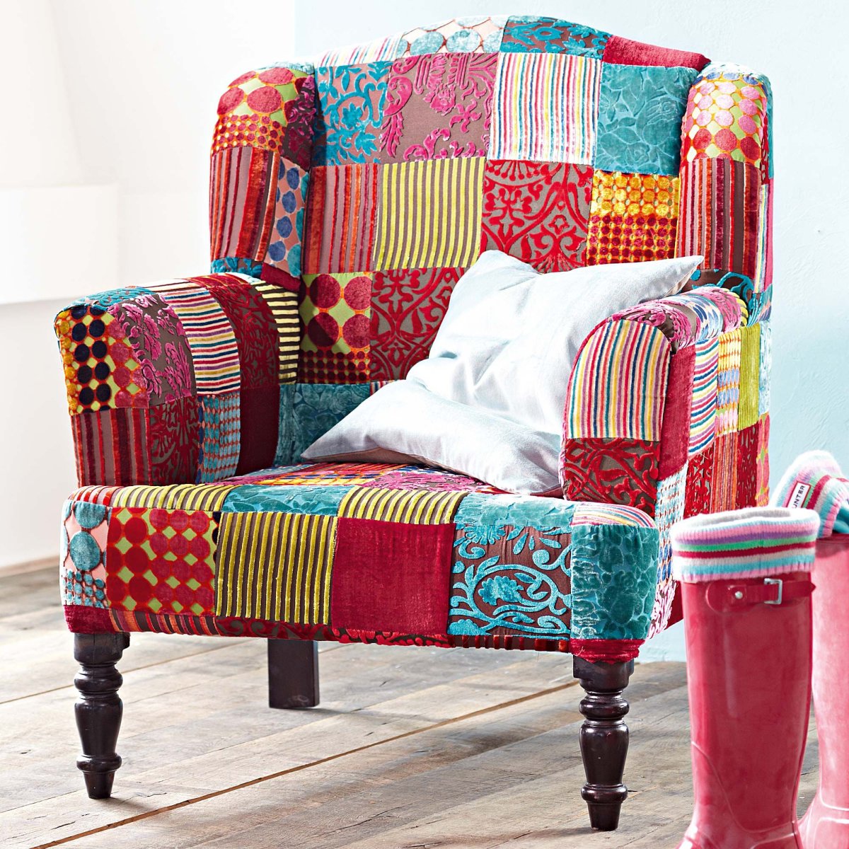 Модульный диван Ланкастер пэчворк