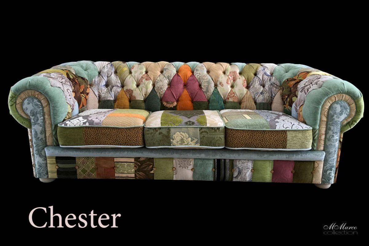 Диван пэчворк