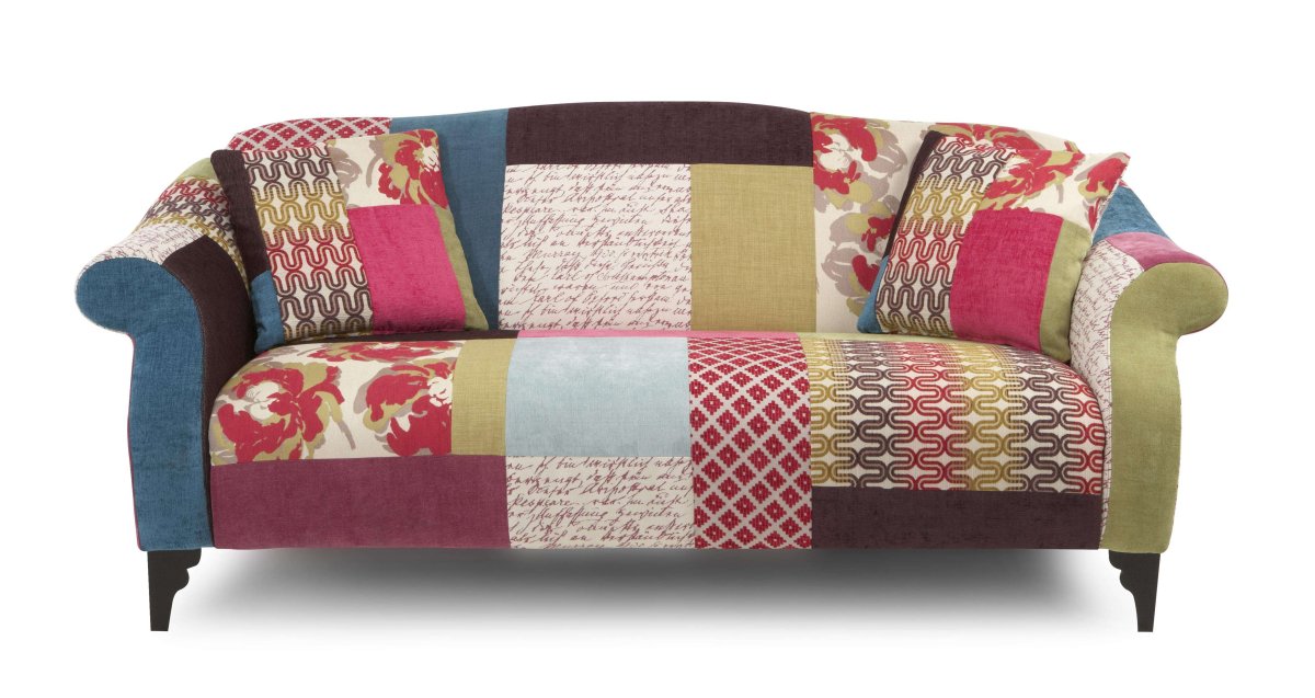 Диван пэчворк