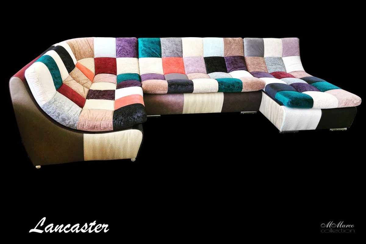 Диван Честерфилд пэчворк