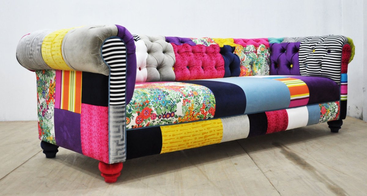 Джинсовый диван