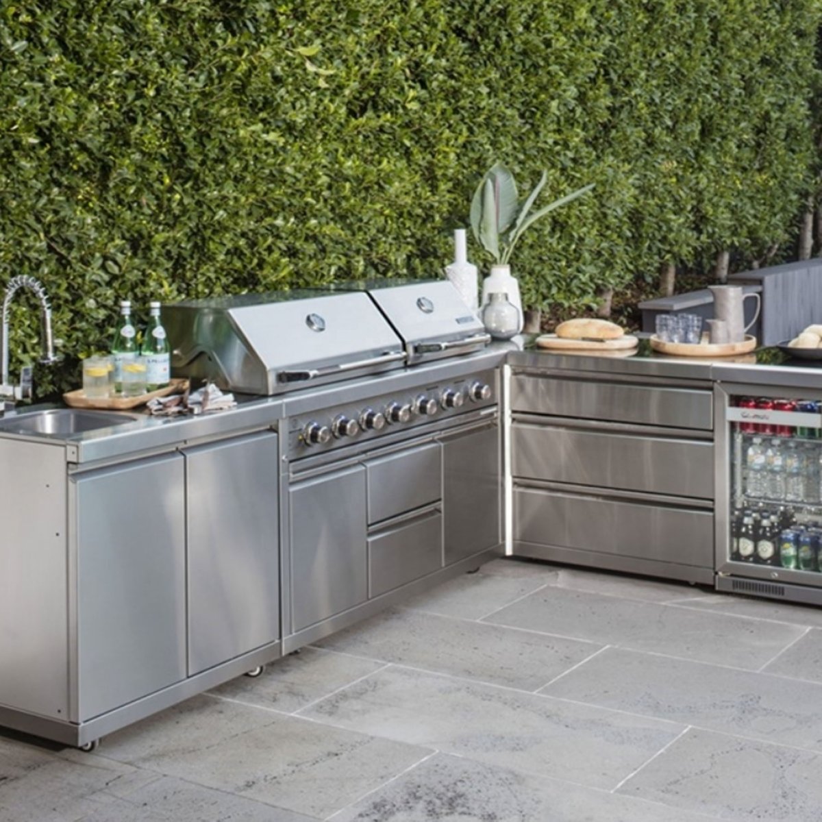 Столешница из нержавейки для кухни