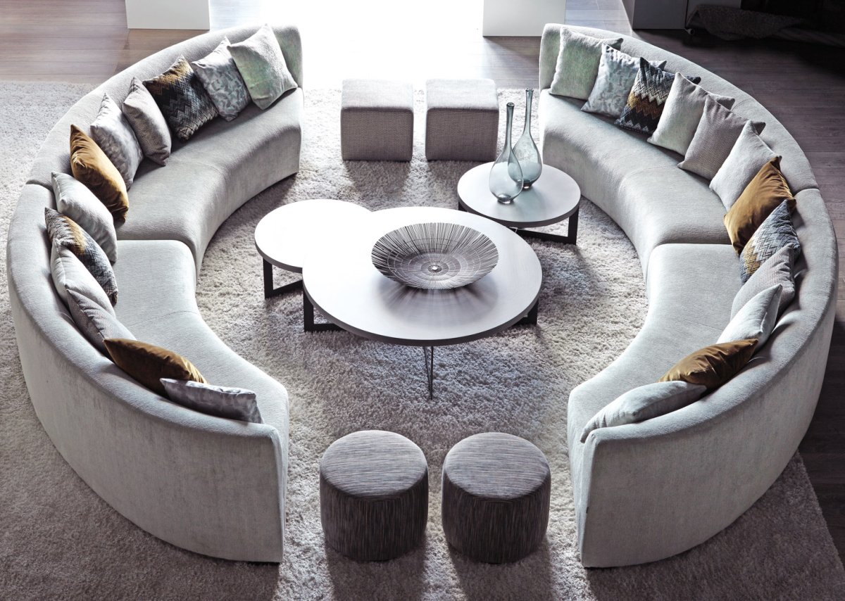 Полукруглый диван Arflex Ben-Ben