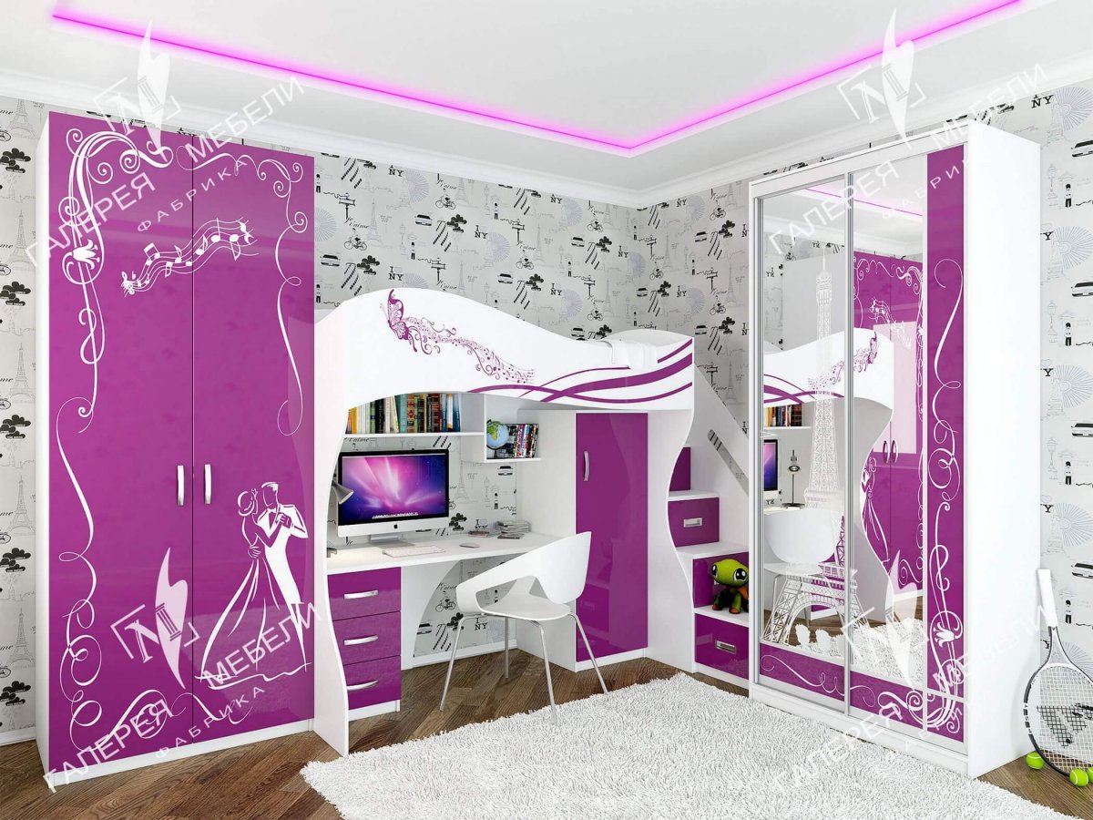 Детская комната для девочки