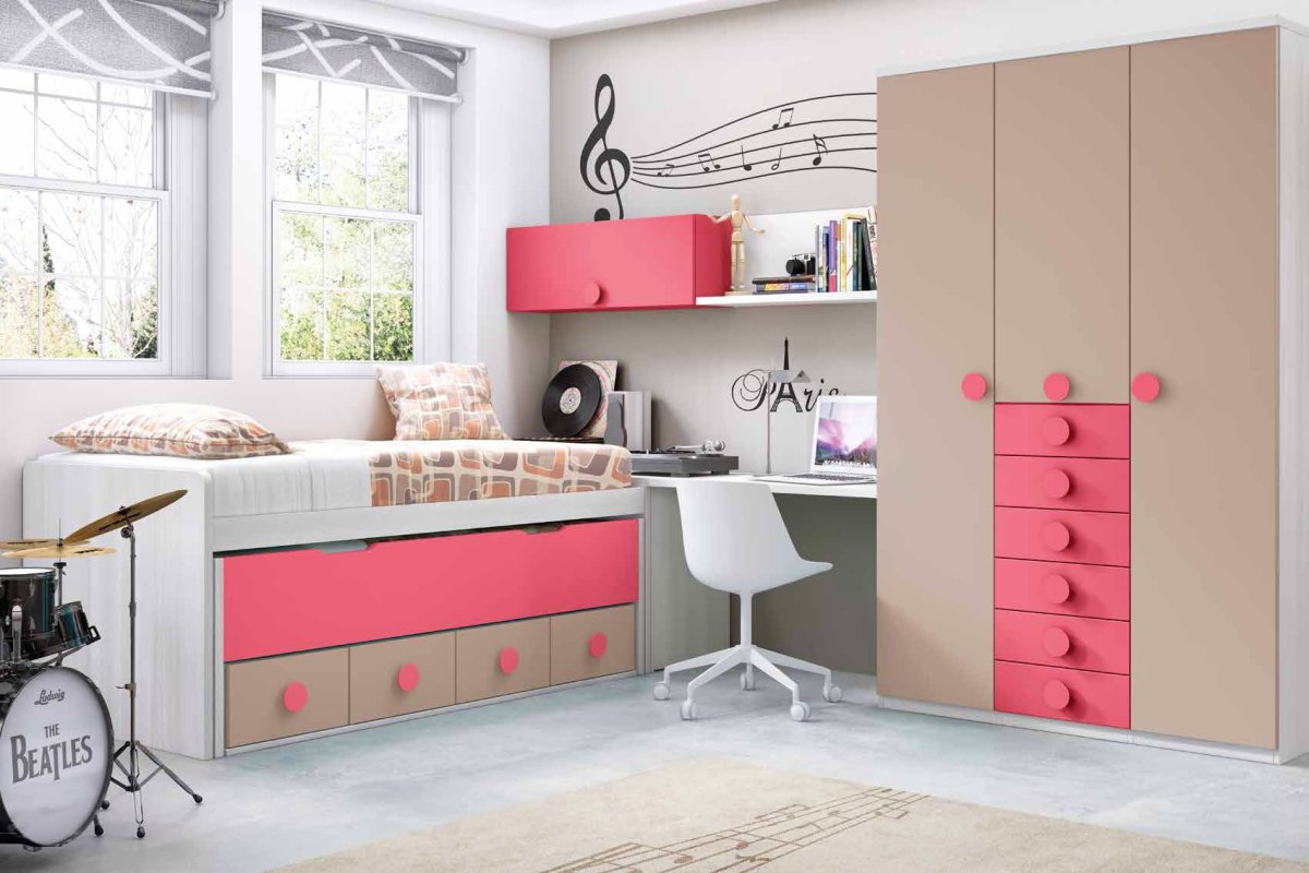 Шкаф для подростка девочки