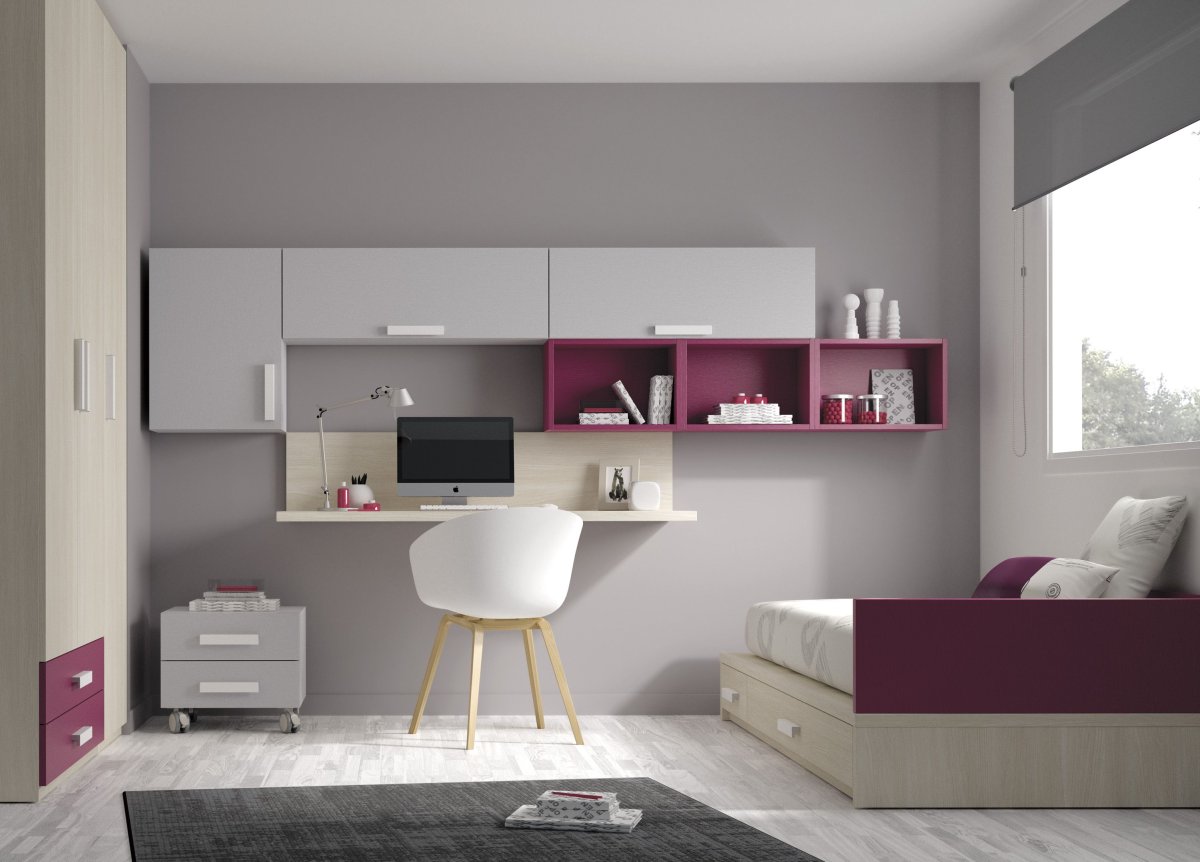 Корпусная мебель для подростка девочки