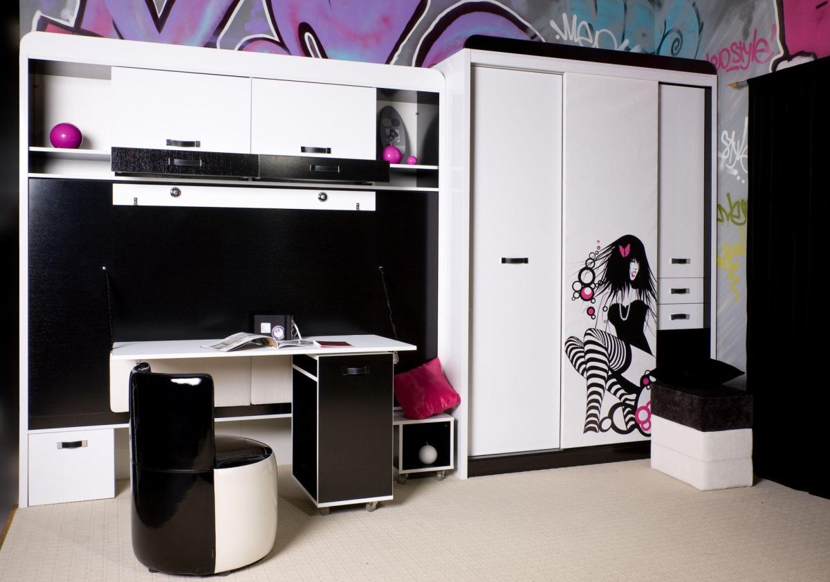 Мебель для девушки подростка в комнату