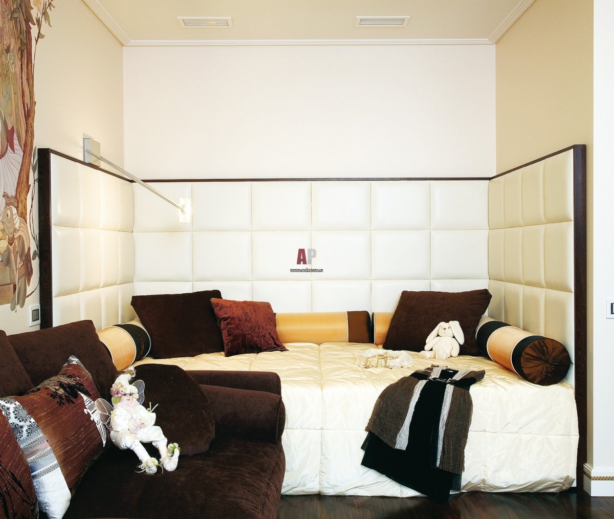 Спальня в нише