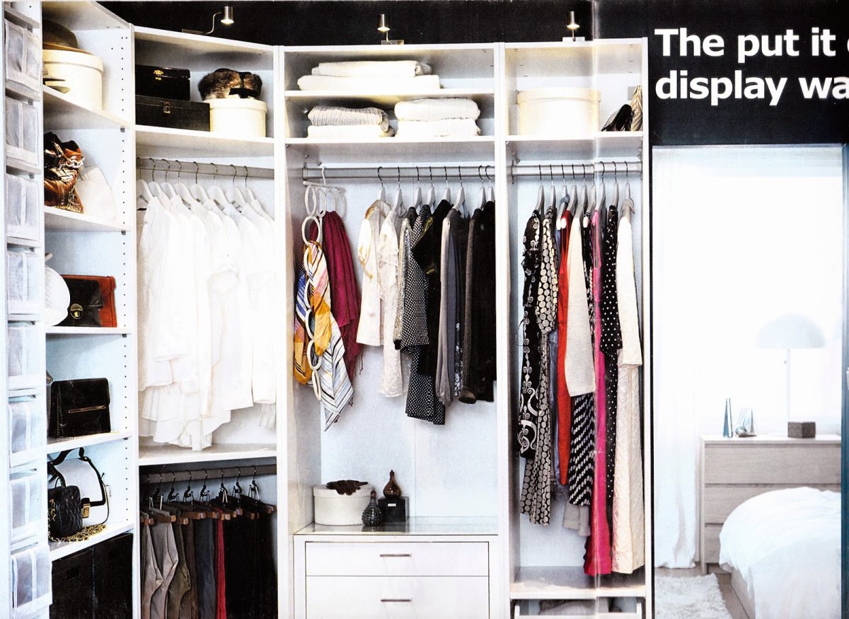 Гардеробная комната интерьер