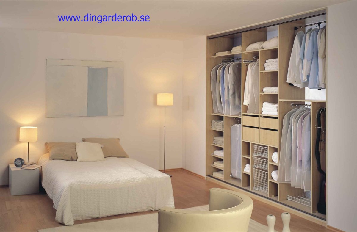 Встроенный гардероб в спальне