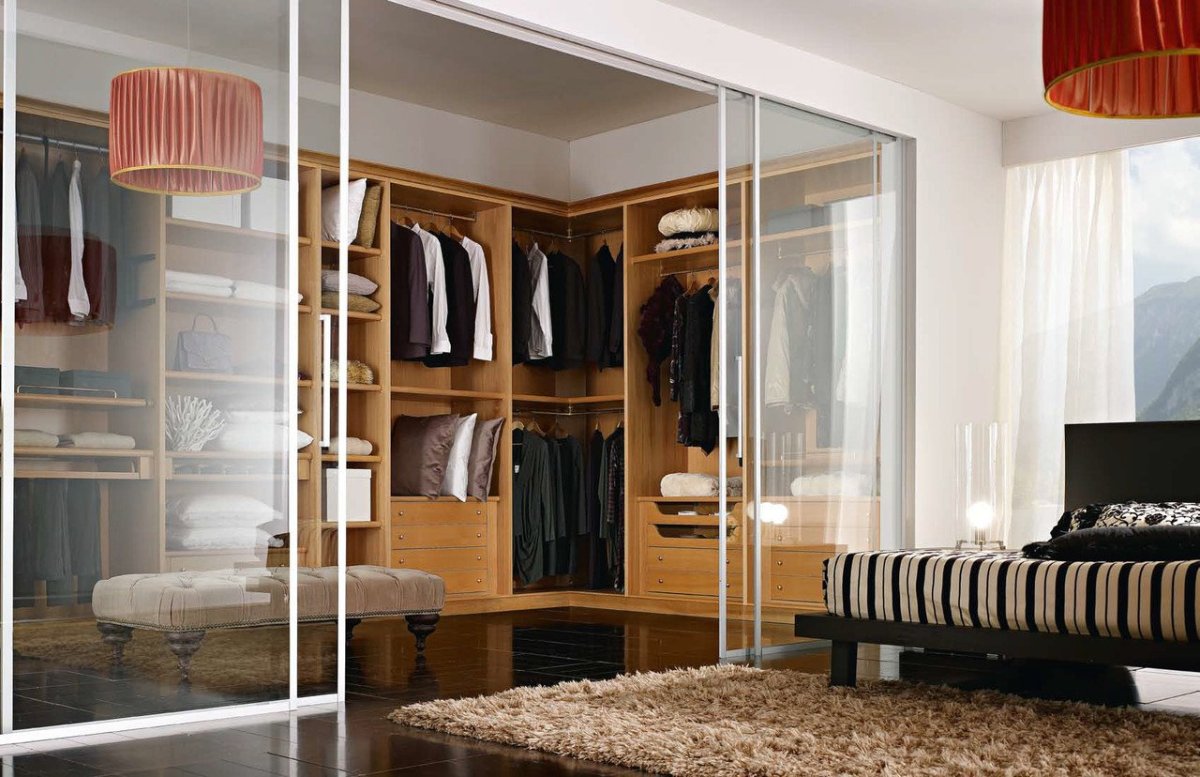 Шкафы-гардеробные в спальню
