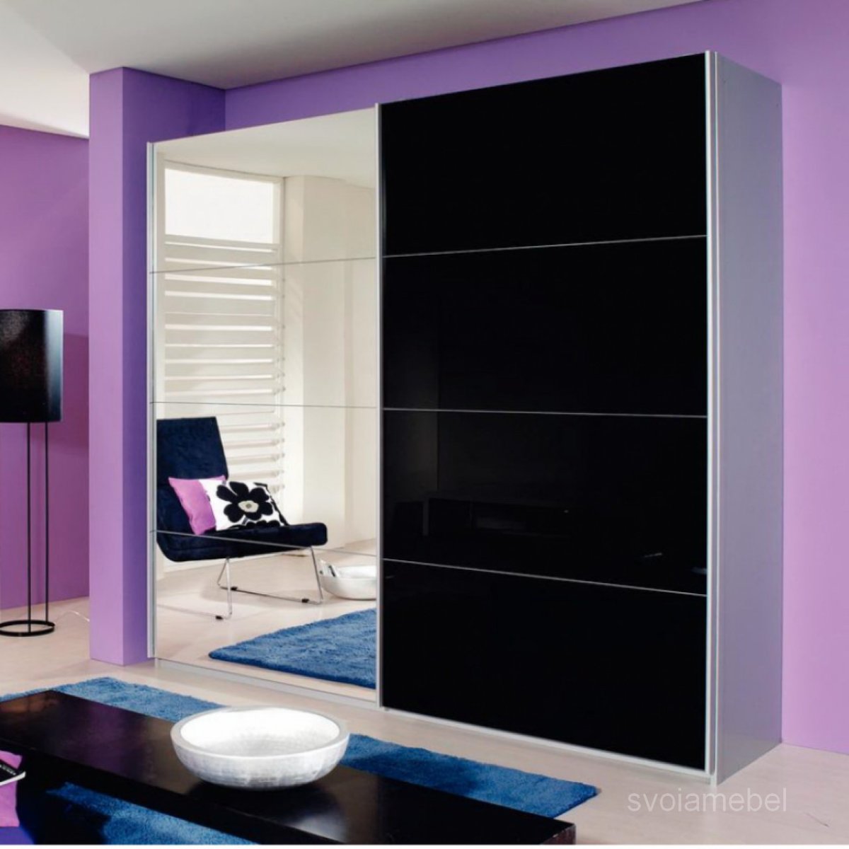 Лавандовый цвет в интерьере