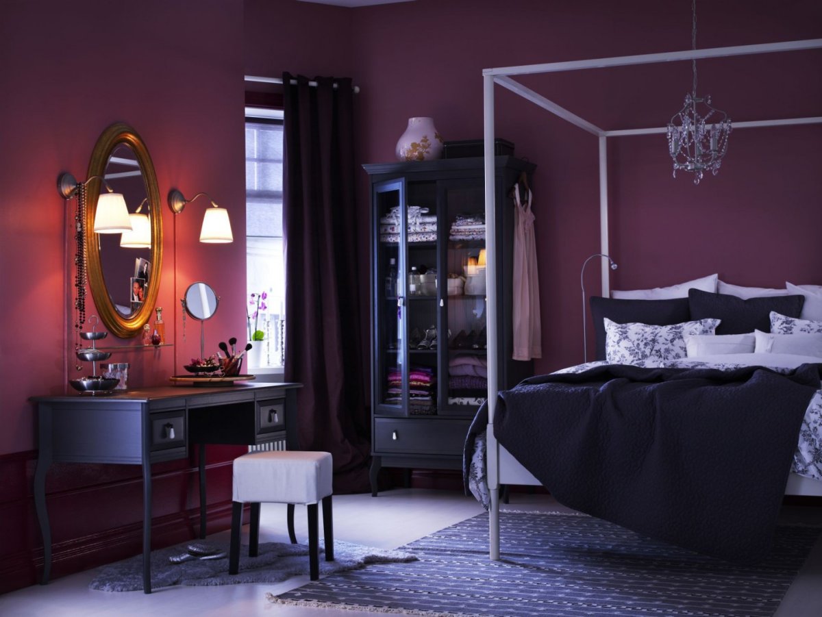 Сиреневая комната для подростка