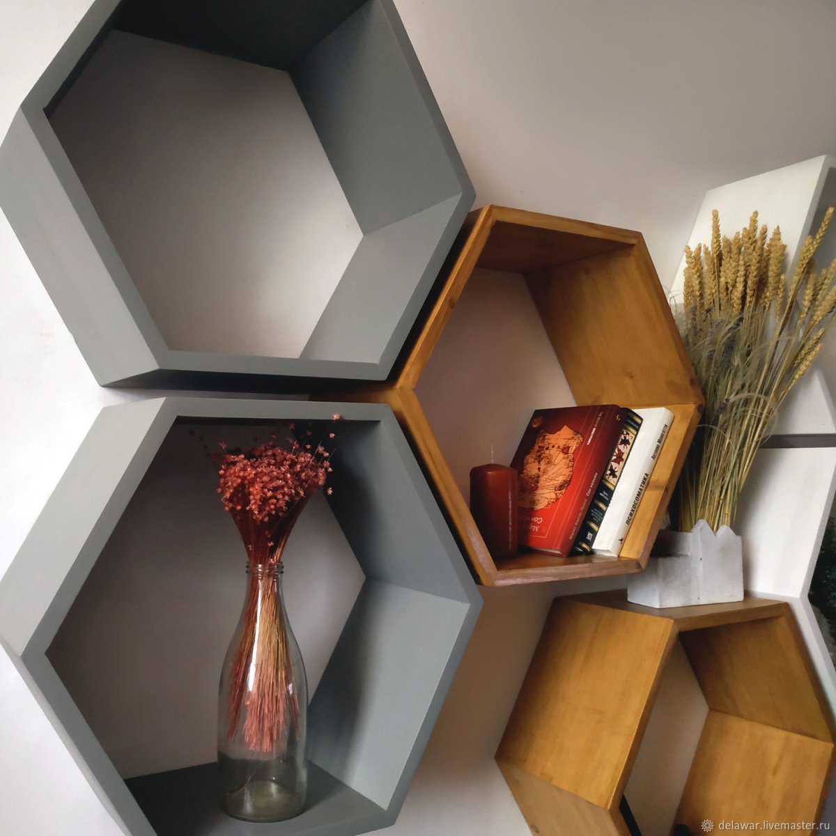 Декоративная полка "ECOWOO"