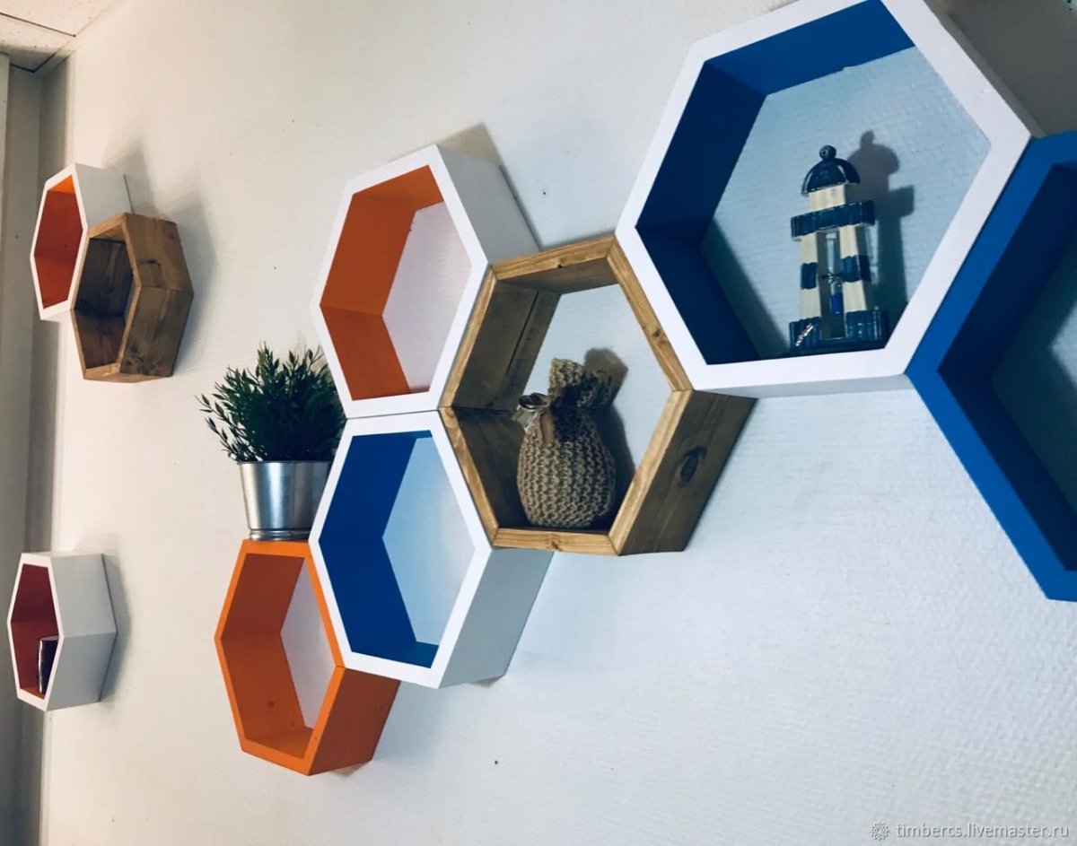 Пчелиные соты в интерьере